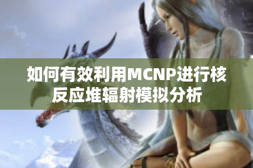 如何有效利用MCNP进行核反应堆辐射模拟分析