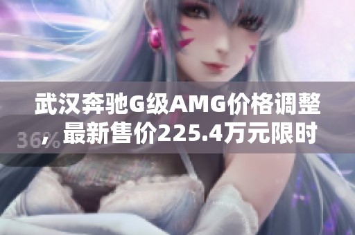 武汉奔驰G级AMG价格调整，最新售价225.4万元限时优惠！