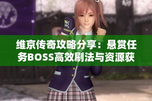 维京传奇攻略分享：悬赏任务BOSS高效刷法与资源获取技巧