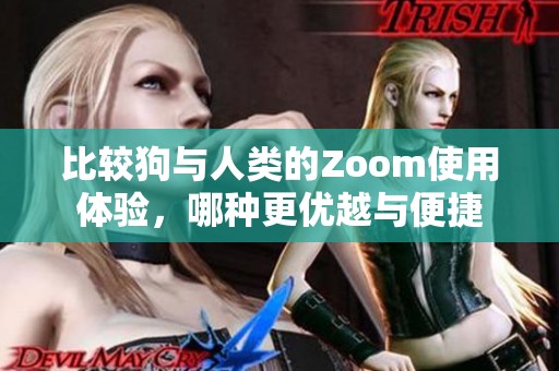 比较狗与人类的Zoom使用体验，哪种更优越与便捷