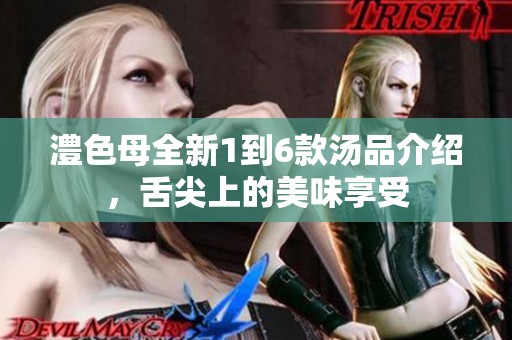 澧色母全新1到6款汤品介绍，舌尖上的美味享受