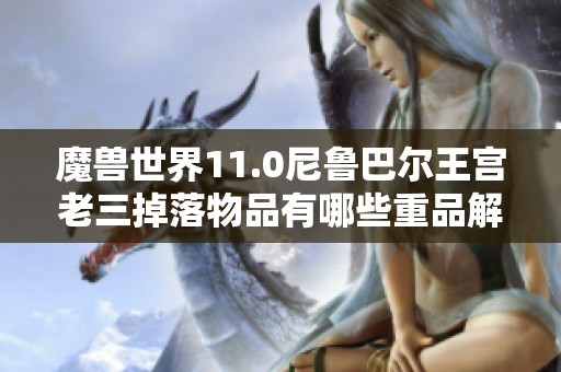 魔兽世界11.0尼鲁巴尔王宫老三掉落物品有哪些重品解析