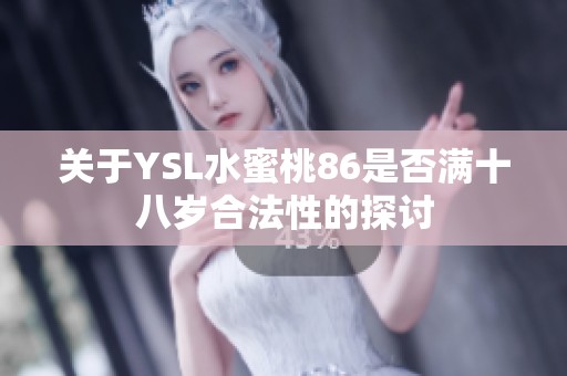 关于YSL水蜜桃86是否满十八岁合法性的探讨