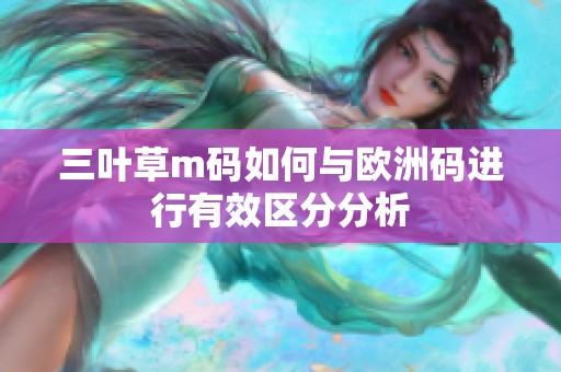 三叶草m码如何与欧洲码进行有效区分分析