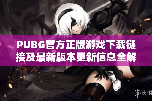 PUBG官方正版游戏下载链接及最新版本更新信息全解析