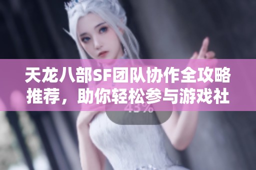 天龙八部SF团队协作全攻略推荐，助你轻松参与游戏社区