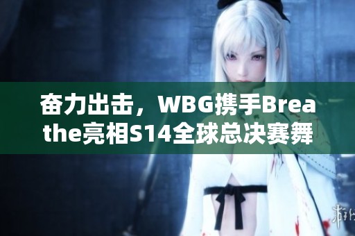 奋力出击，WBG携手Breathe亮相S14全球总决赛舞台