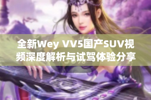 全新Wey VV5国产SUV视频深度解析与试驾体验分享