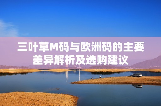 三叶草M码与欧洲码的主要差异解析及选购建议