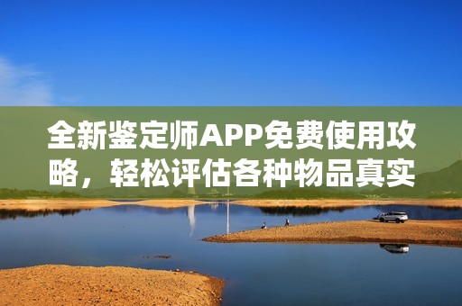 全新鉴定师APP免费使用攻略，轻松评估各种物品真实性