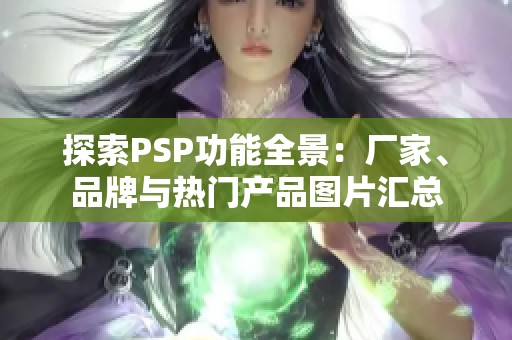 探索PSP功能全景：厂家、品牌与热门产品图片汇总