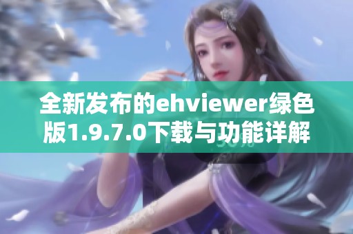 全新发布的ehviewer绿色版1.9.7.0下载与功能详解